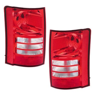 Pacific Best® - Driver and Passenger Side Replacement Tail Lights (Standard Line)