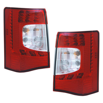 Pacific Best® - Driver and Passenger Side Replacement Tail Lights (Standard Line)