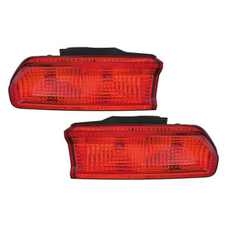 Pacific Best® - Driver and Passenger Side Outer Replacement Tail Lights (CAPA Certified)