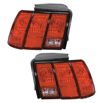 Pacific Best® - Driver and Passenger Side Replacement Tail Lights (Standard Line)