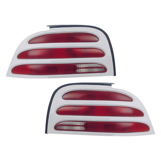 Pacific Best® - Driver and Passenger Side Replacement Tail Lights (Standard Line)