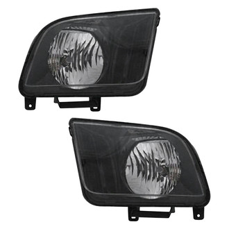 Pacific Best® - Driver and Passenger Side Replacement Headlight Set (Standard Line)