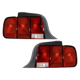 Pacific Best® - Driver and Passenger Side Replacement Tail Light Lens and Housings (CAPA Certified)