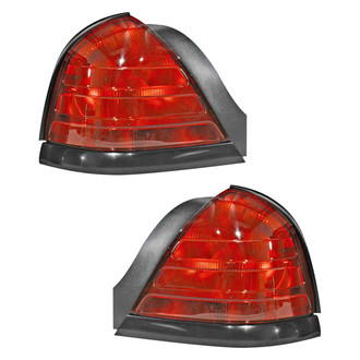 Pacific Best® - Driver and Passenger Side Replacement Tail Lights (NSF Certified)