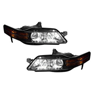Pacific Best® - Driver and Passenger Side Replacement Headlight Set (Standard Line)