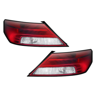 Pacific Best® - Driver and Passenger Side Replacement Tail Lights (Standard Line)