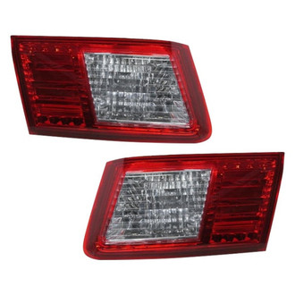 Pacific Best® - Driver and Passenger Side Inner Replacement Tail Lights (Standard Line)