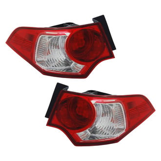 Pacific Best® - Driver and Passenger Side Outer Replacement Tail Lights (Standard Line)