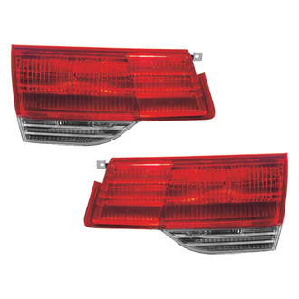 Pacific Best® - Driver and Passenger Side Inner Replacement Tail Lights (CAPA Certified)
