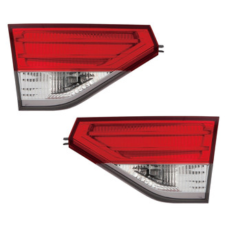 Pacific Best® - Driver and Passenger Side Inner Replacement Tail Lights (Standard Line)
