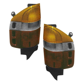 Pacific Best® - Driver and Passenger Side Replacement Tail Lights (Standard Line)