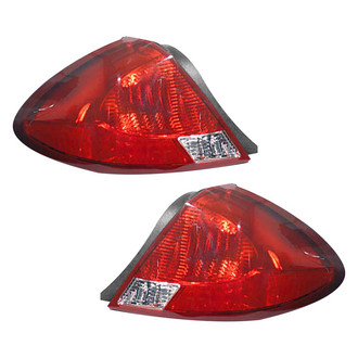 Pacific Best® - Driver and Passenger Side Replacement Tail Lights (Standard Line)