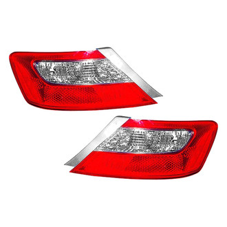 Pacific Best® - Driver and Passenger Side Replacement Tail Lights (CAPA Certified)