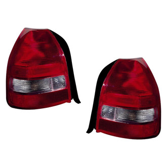 Pacific Best® - Driver and Passenger Side Replacement Tail Lights (Standard Line)