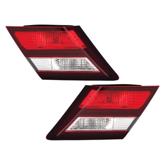 Pacific Best® - Driver and Passenger Side Inner Replacement Tail Lights (Standard Line)