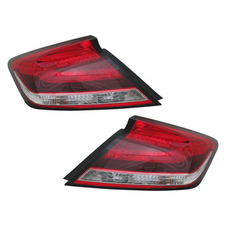 Pacific Best® - Driver and Passenger Side Replacement Tail Lights (CAPA Certified)