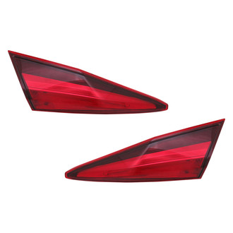 Pacific Best® - Driver and Passenger Side Inner Replacement Tail Lights (Standard Line)