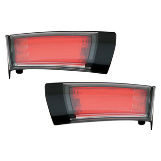 Pacific Best® - Driver and Passenger Side Inner Replacement Tail Lights (CAPA Certified)