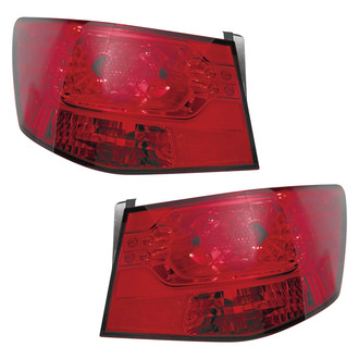Pacific Best® - Driver and Passenger Side Outer Replacement Tail Lights (CAPA Certified)
