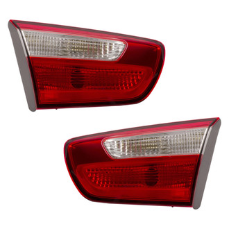 Pacific Best® - Driver and Passenger Side Inner Replacement Tail Lights (NSF Certified)