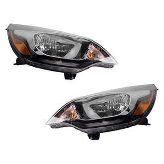 Pacific Best® - Driver and Passenger Side Replacement Headlight Set (Standard Line)