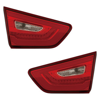 Pacific Best® - Driver and Passenger Side Inner Replacement Tail Lights (Standard Line)