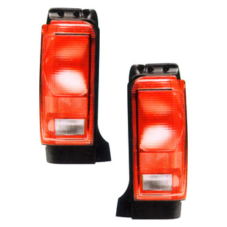 Pacific Best® - Driver and Passenger Side Replacement Tail Lights (Standard Line)