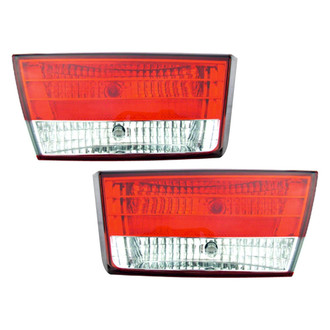 Pacific Best® - Driver and Passenger Side Inner Replacement Tail Lights (CAPA Certified)