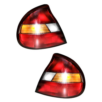 Pacific Best® - Driver and Passenger Side Outer Replacement Tail Lights (Standard Line)