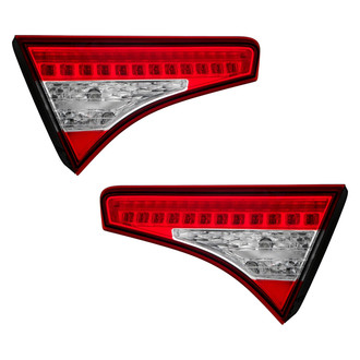 Pacific Best® - Driver and Passenger Side Inner Replacement Tail Lights (Standard Line)