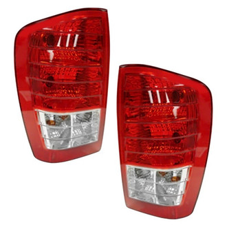 Pacific Best® - Driver and Passenger Side Replacement Tail Lights (Standard Line)