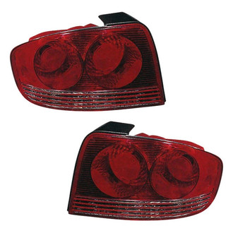 Pacific Best® - Driver and Passenger Side Replacement Tail Lights (Standard Line)