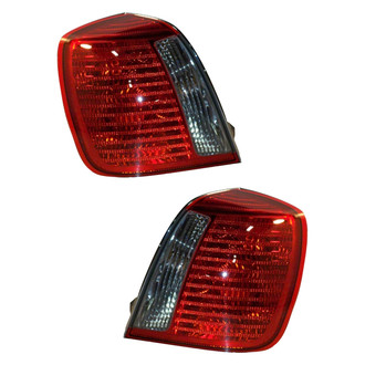 Pacific Best® - Driver and Passenger Side Replacement Tail Lights (Standard Line)