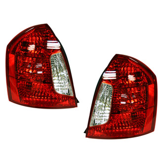 Pacific Best® - Driver and Passenger Side Replacement Tail Lights (Standard Line)