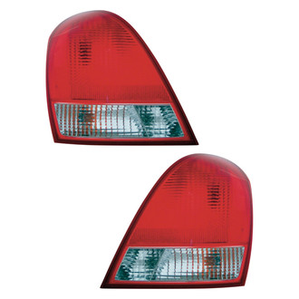 Pacific Best® - Driver and Passenger Side Replacement Tail Lights (Standard Line)