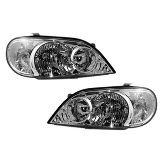 Pacific Best® - Driver and Passenger Side Replacement Headlight Set (CAPA Certified)