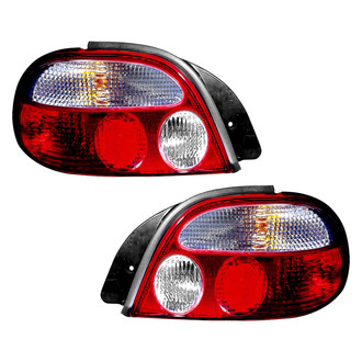 Pacific Best® - Driver and Passenger Side Replacement Tail Lights (Standard Line)