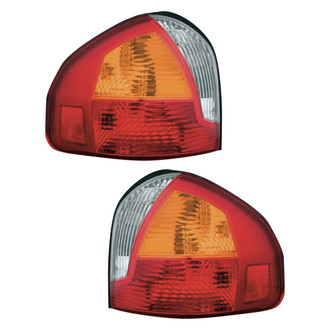 Pacific Best® - Driver and Passenger Side Replacement Tail Lights (Standard Line)