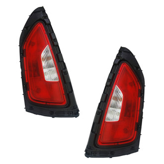 Pacific Best® - Driver and Passenger Side Replacement Tail Lights (CAPA Certified)