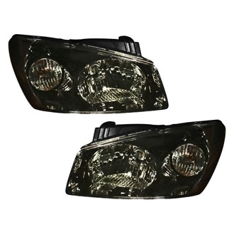 Pacific Best® - Driver and Passenger Side Replacement Headlight Set (Standard Line)