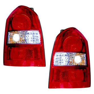 Pacific Best® - Driver and Passenger Side Replacement Tail Lights (Standard Line)
