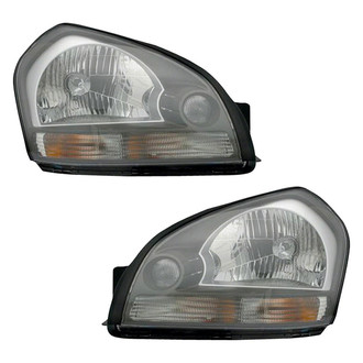 Pacific Best® - Driver and Passenger Side Replacement Headlight Set (Standard Line)