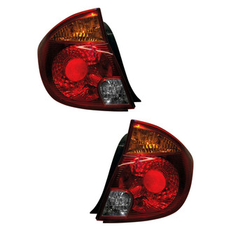 Pacific Best® - Driver and Passenger Side Replacement Tail Lights (Standard Line)