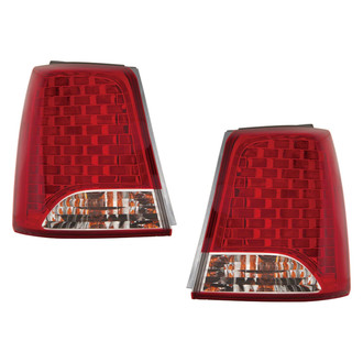 Pacific Best® - Driver and Passenger Side Outer Replacement Tail Lights (Standard Line)