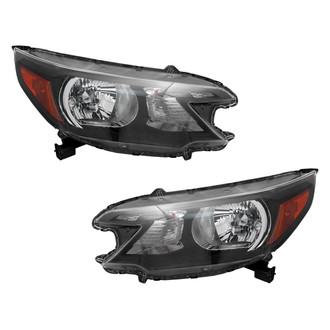 Pacific Best® - Driver and Passenger Side Replacement Headlight Set (Standard Line)