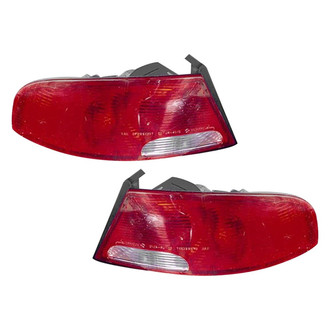 Pacific Best® - Driver and Passenger Side Replacement Tail Lights (Standard Line)