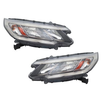 Pacific Best® - Driver and Passenger Side Replacement Headlight Set (CAPA Certified)