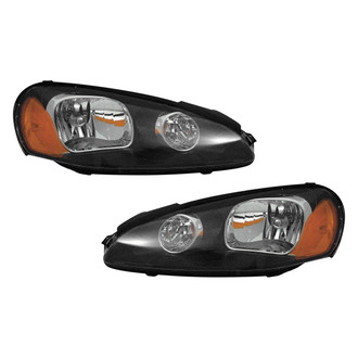 Pacific Best® - Driver and Passenger Side Replacement Headlight Set (CAPA Certified)