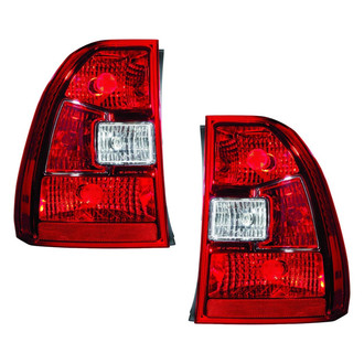 Pacific Best® - Driver and Passenger Side Replacement Tail Lights (Standard Line)