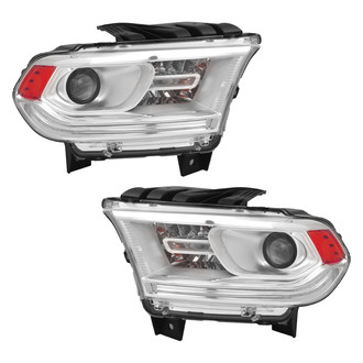 Pacific Best® - Driver and Passenger Side Replacement Headlight Set (CAPA Certified)